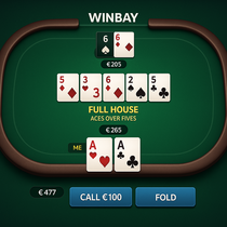 Winbay - Poker Casino Game - Spretnost in blef