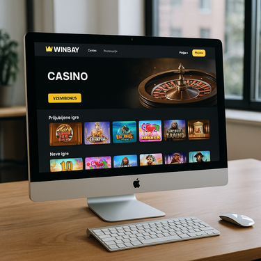 Winbay - Intuitivna zasnova casino platforme - Slovenska različica